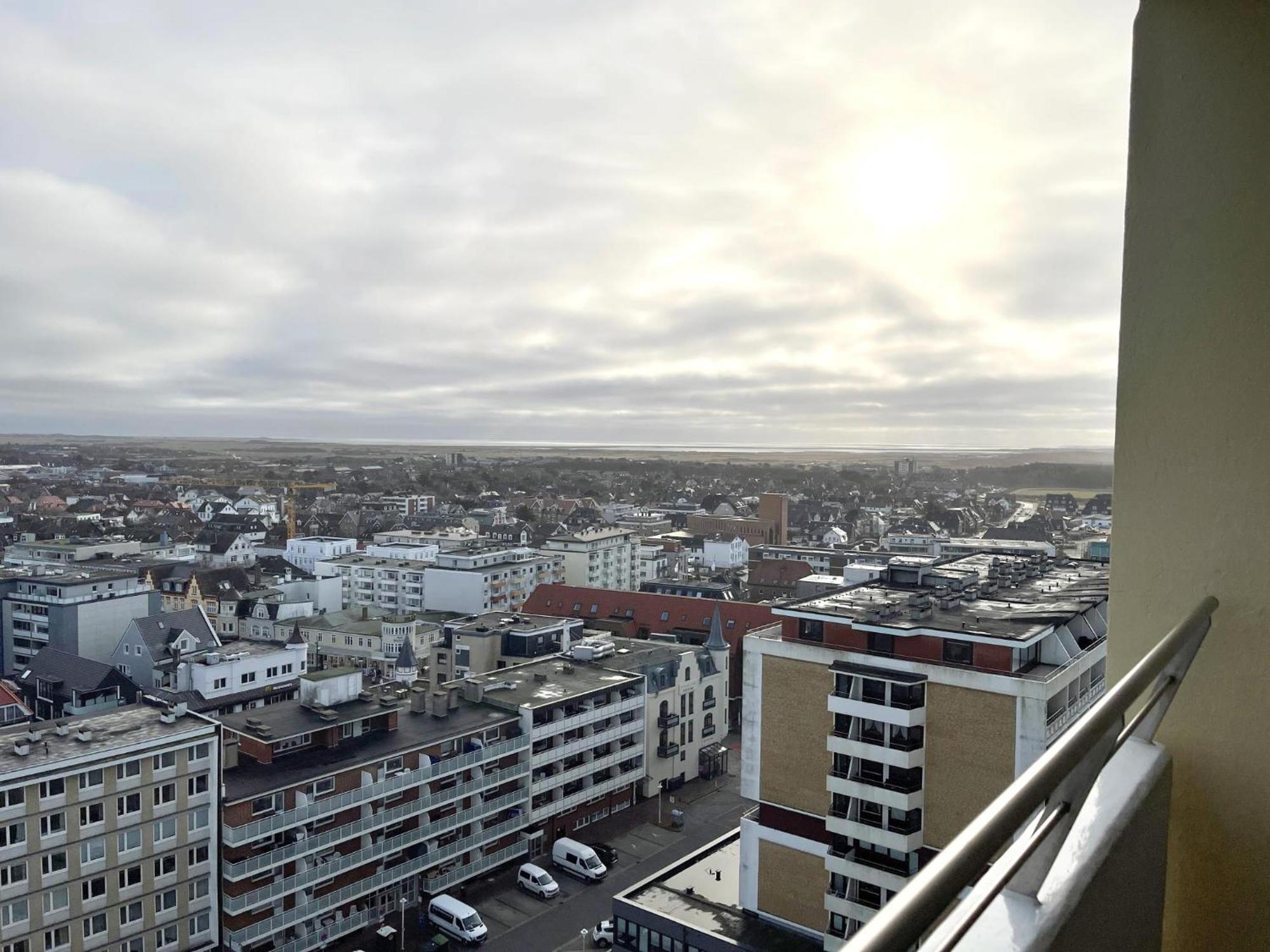 ווסטרלנד Haus Metropol App 327 Mit Meerblick Und Cityblick 3 Balkone מראה חיצוני תמונה